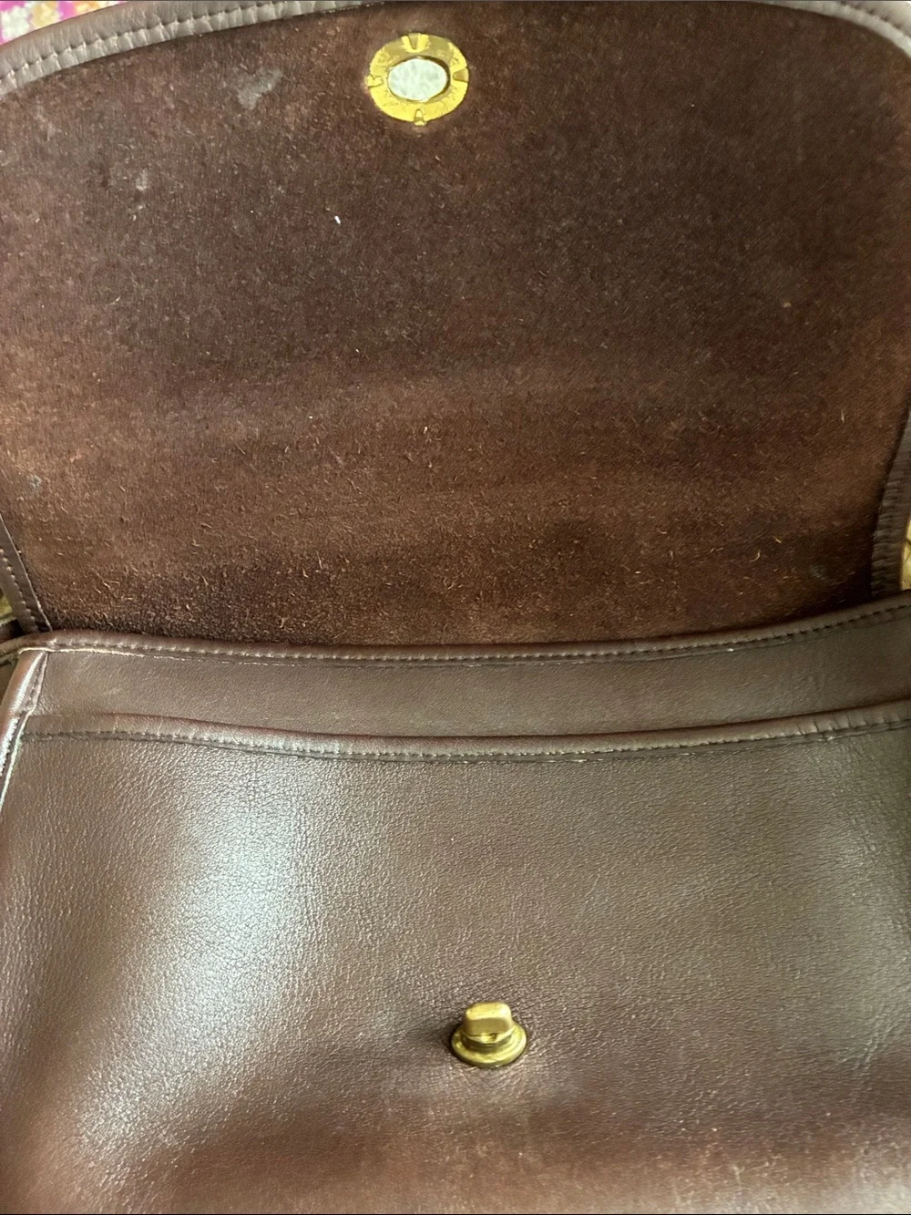 Coach Vintage Collegiate Shoulder /Crossbody Late 80’s, Early 90’s 0775-41